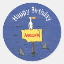 Recherche de humour requin autocollants Dessin