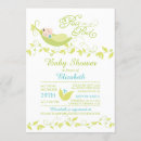 Search for pea in a pod baby shower invitations Cute