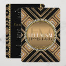 Search for art deco rehearsal dinner invitations Glitter