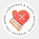 Search for mitten stickers Merry christmas