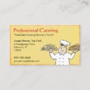 Search for food service business cards Chef