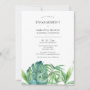 Search for destination engagement party invitations Tropical