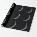 Recherche de croissant de lune papier cadeau Noir