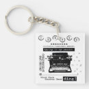 Search for typewriter keychains Typing