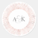 Search for pretty wedding stickers Rose gold