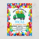 Search for garbage truck birthday invitations Vehicles