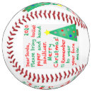 Search for christmas softballs Santa