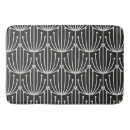 Search for black and white abstract bath mats Unique