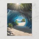 Recherche de grottes cartes postales Bleu