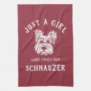 Search for miniature schnauzer tea towels Cute