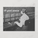 Search for operating postcards Woman
