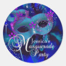 Search for masquerade party stickers Pink