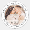 Search for welcome to our wedding stickers Modern
