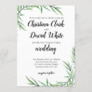 Recherche de simple greenery wedding invitations Eucalyptus