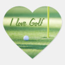 Search for summer sports stickers Golfer