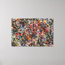 Search for paint splatter canvas prints Abstract