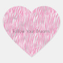 Search for pink zebra stickers Animal