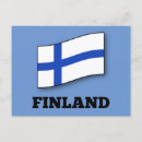 Recherche de drapeau finlande cartes postales Drapeaux du monde