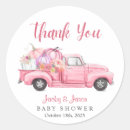 Search for vintage truck stickers Fall baby shower