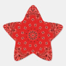 Search for star bandanas Red