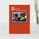 Search for ping pong birthday cards Tennis