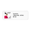 Search for 60 return address labels Party