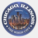 Search for the windy city stickers Chi town