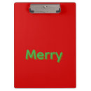 Search for christmas clipboards Green