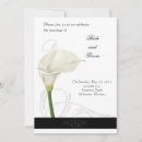 Recherche de calla lis mariage invitations Floral