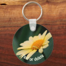 Search for yellow daisy keychains Floral