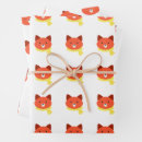 Recherche de renards papier cadeau Amoureux des animaux