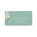 Search for desert flowers return address labels Elegant