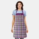 Search for purple gingham aprons Traditional