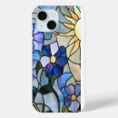 Search for blue stained glass iphone cases Flowers