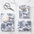 Search for wolf wrapping paper Bear