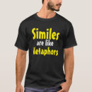 Recherche de métaphore tshirts Noir