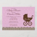 Search for damask baby shower invitations Carriage