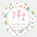 Recherche de flamingo autocollants Fête d'été