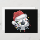 Search for soccer balls christmas cards Santa