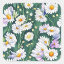 Recherche de motif marguerite autocollants Rose