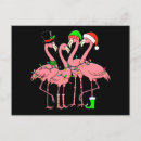 Search for funny flamingo Santa