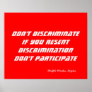 Search for discrimination posters Peace