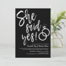 Recherche de douche fiançailles invitations Minimaliste