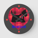Search for scottie dog clocks Plaid