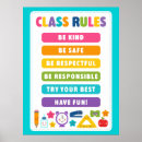 Search for rules classroom posters Kindergarten