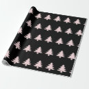 Recherche de motif pastel papier cadeau Arbres de noël