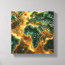 Search for emerald green canvas prints Abstract