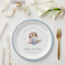 Search for navy blue and orange plates Birthday