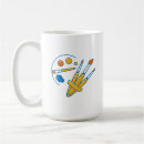 Search for artists palette mugs Brushes