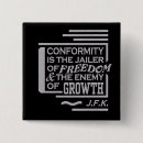 Search for jfk buttons Freedom